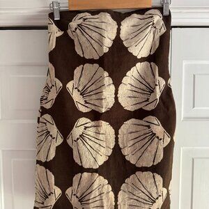 Abercrombie Scarlett Strapless Linen-Blend Skort Dress